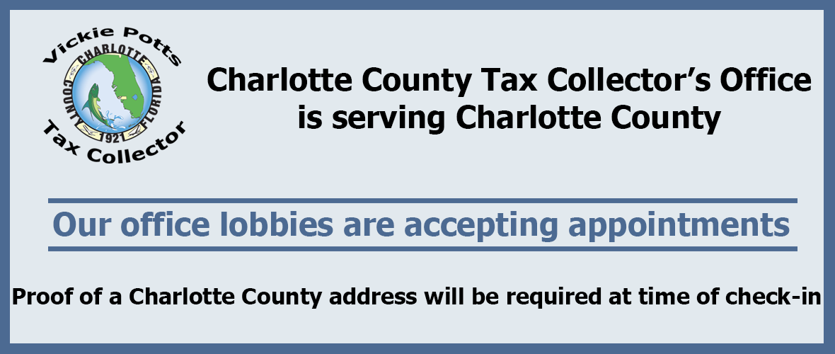 Official Website of the Charlotte County, FL Tax Collector